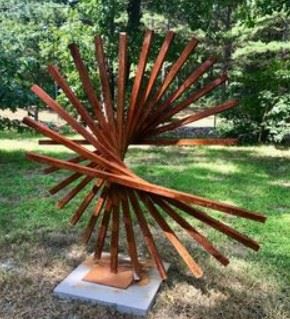 Abstract Art Corten Steel Sculpture