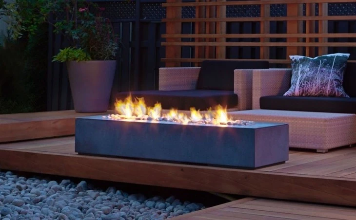 Gas Fire Pit Table Burning Fire Pit
