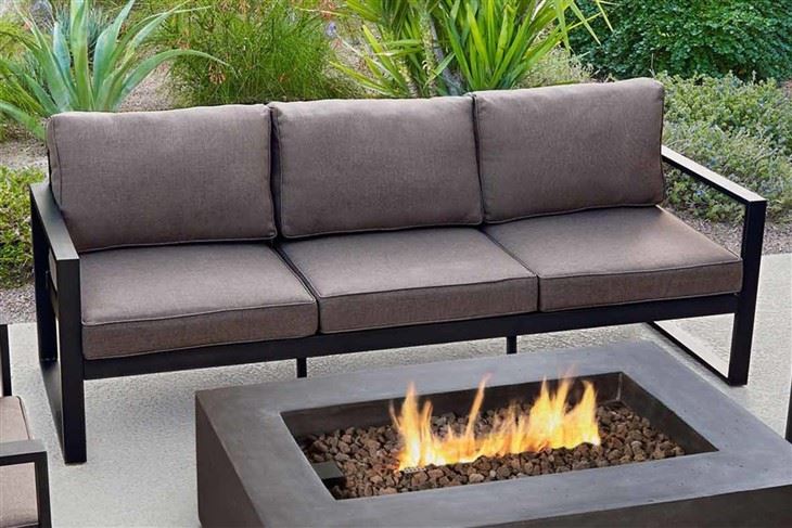 Gas Fire Pit Table Burning Fire Pit