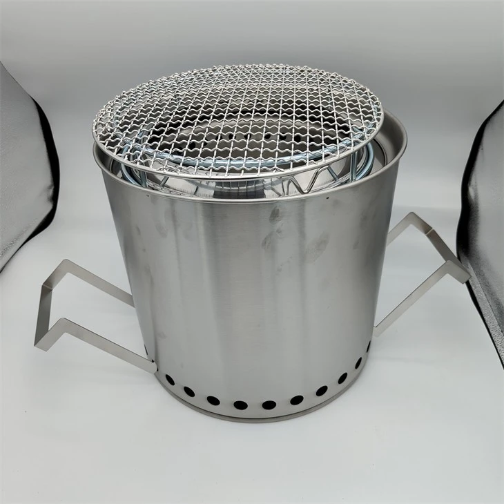 Heating Smokeless Solo Stove