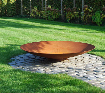 Πυροσβεστικά μπολ εξωτερικού χώρου Corten Steel