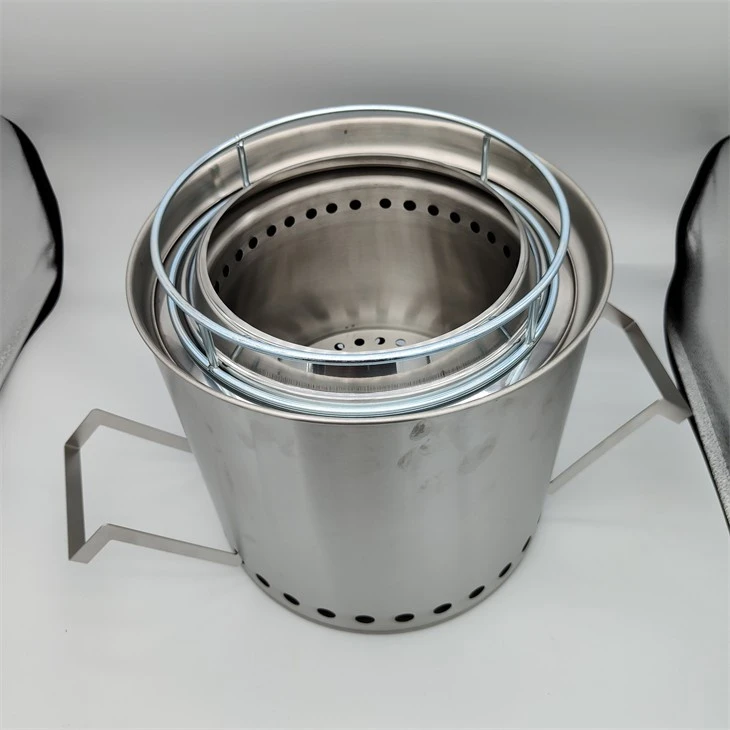 Outdoor Smokeless Cooking Fire Pit Solo Stove