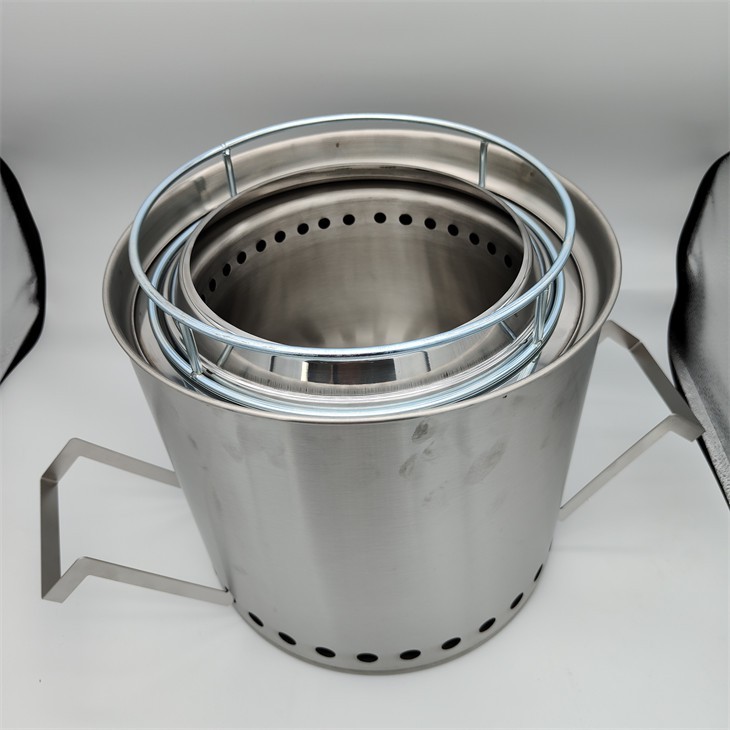 Εξωτερική σόμπα με ξύλα