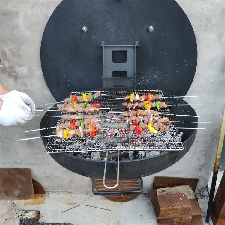 Επιτοίχια ψησταριά BBQ