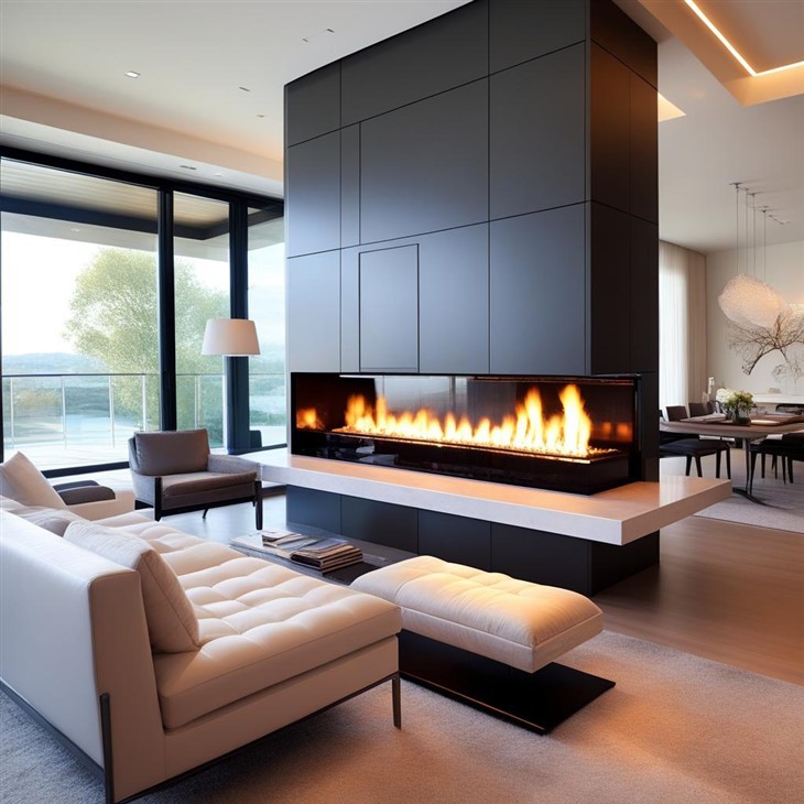 Ηλεκτρικό τζάκι με φλόγα φλόγας