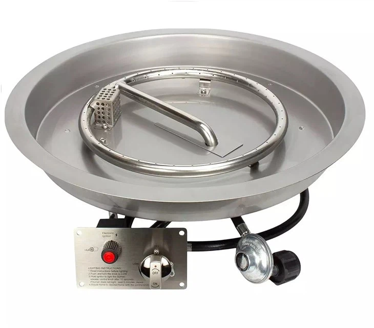 Gas Fire Pit Pan Kit