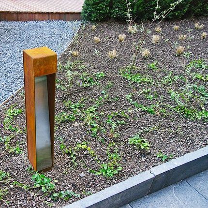 Καυτές εκπτώσεις φώτα λαμπτήρων Corten Steel