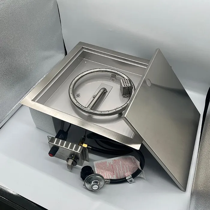 Remote Controlable Gas Fire Pit Kit