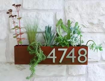 Rustic Wall Planter